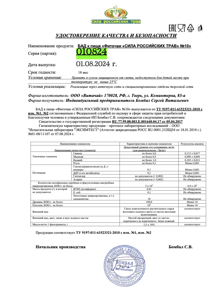 Паспорт №082024